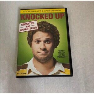 Knocked Up DVD 2007 Unrated and Unprotected Full Screen Edition Seth Rogen